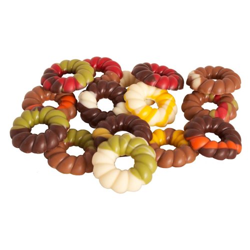 Chocolate Wreathes Assorted 6 oz Chocolate Wreathes Assorted 6 oz