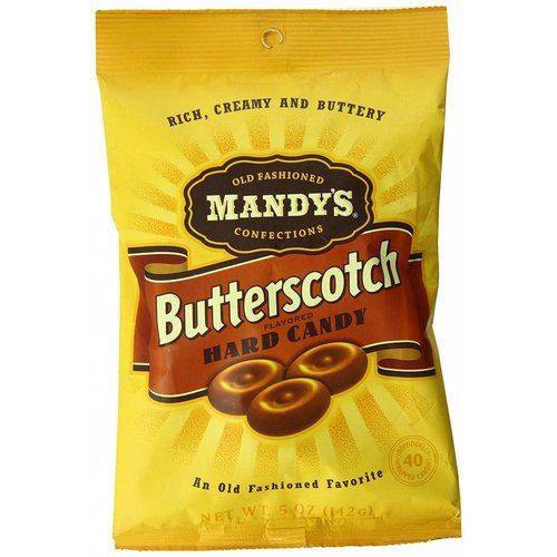 Mandys Mandy's Butterscotch Candy 5oz Bag Mandys Mandy's Butterscotch Candy 5oz Bag
