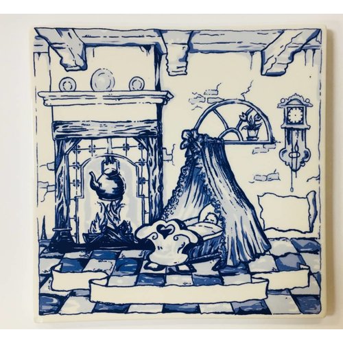 Baby Tile Delft Blue 6X6 inch Baby Tile Delft Blue 6X6 inch