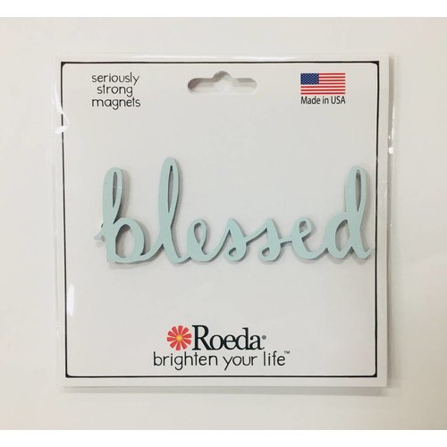 Roeda Studio Magnet Blessed Light Blue 5" Roeda Studio Magnet Blessed Light Blue 5"
