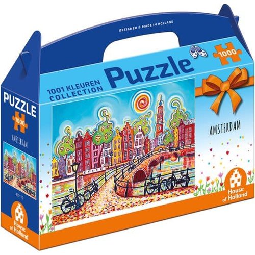 Games Puzzle 1001 Colors Amsterdam 1000 pieces Games Puzzle 1001 Colors Amsterdam 1000 pieces