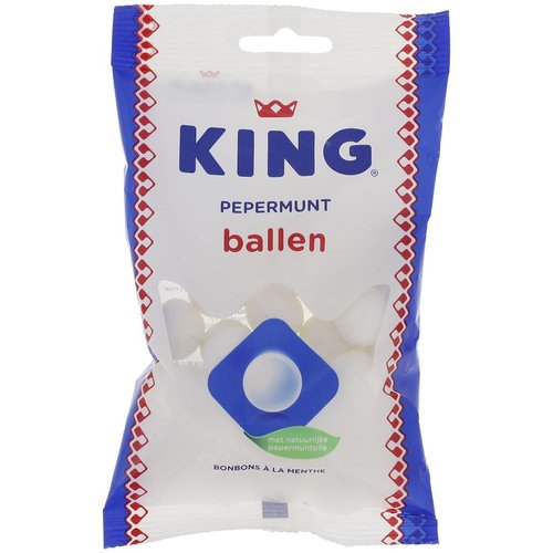 King King Peppermint Balls 4.6 oz Bag King King Peppermint Balls 4.6 oz Bag
