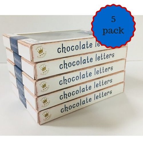 Dutch Letters DL 5 pack Assorted Milk Chocolate Letters Special $10.00 Dutch Letters DL 5 pack Assorted Milk Chocolate Letters Special $10.00