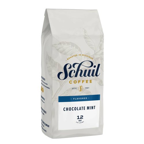 Schuil Schuil Chocolate Mint Flavored Coffee 12oz Schuil Schuil Chocolate Mint Flavored Coffee 12oz