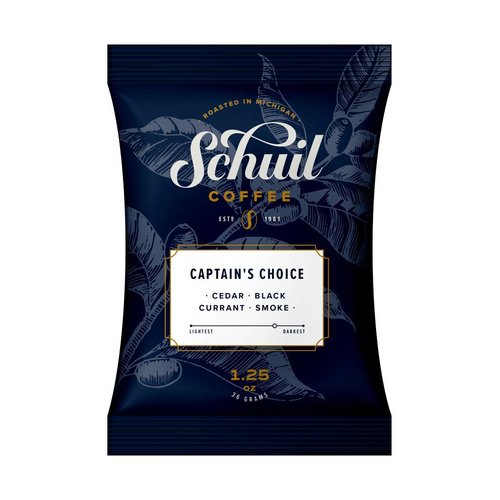 Schuil Schuil Coffee Captains Choice 1.25 Oz Packet Schuil Schuil Coffee Captains Choice 1.25 Oz Packet