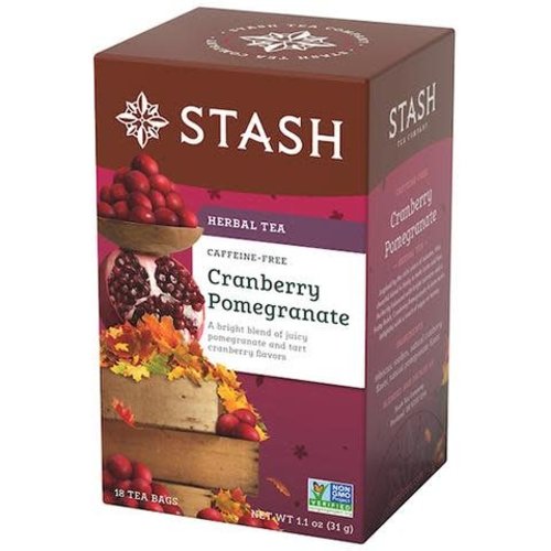 Stash Stash Cranberry Pomegranate Herbal Tea 18 ct Stash Stash Cranberry Pomegranate Herbal Tea 18 ct