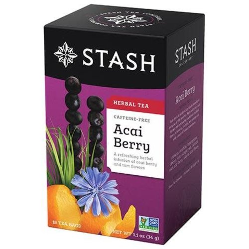 Stash Stash Acai Berry tea bags 18 ct Stash Stash Acai Berry tea bags 18 ct