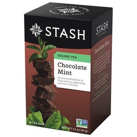 Stash Chocolate Mint Wuyi Oolong 18 ct