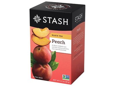 Stash Stash Peach Flavored Black Tea 20ct Box