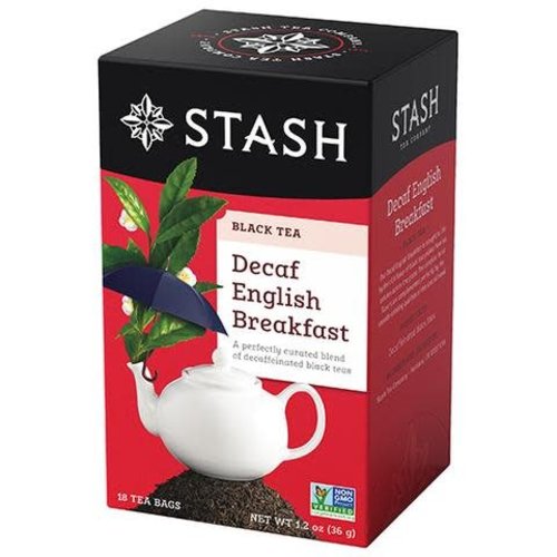 Stash Stash Decaf English Breakfast tea 18 ct box Stash Stash Decaf English Breakfast tea 18 ct box