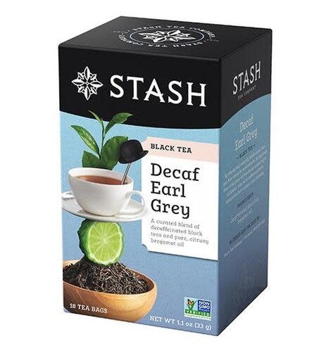 Stash Decaf Earl Grey Tea 18 ct Box