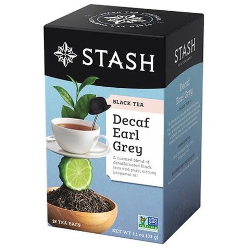 Stash Stash Decaf Earl Grey Tea 18 ct Box Stash Stash Decaf Earl Grey Tea 18 ct Box