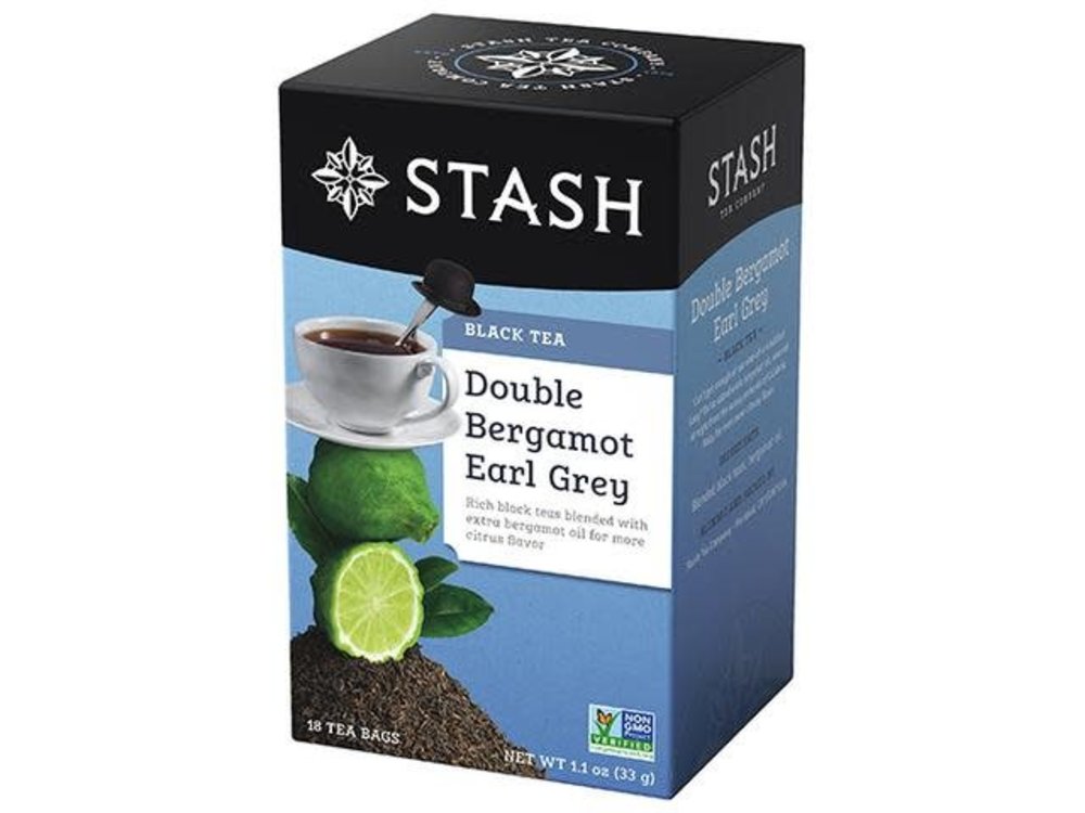 Stash Double Bergamot Earl Grey 18 ct tea bags Peters Gourmet Market