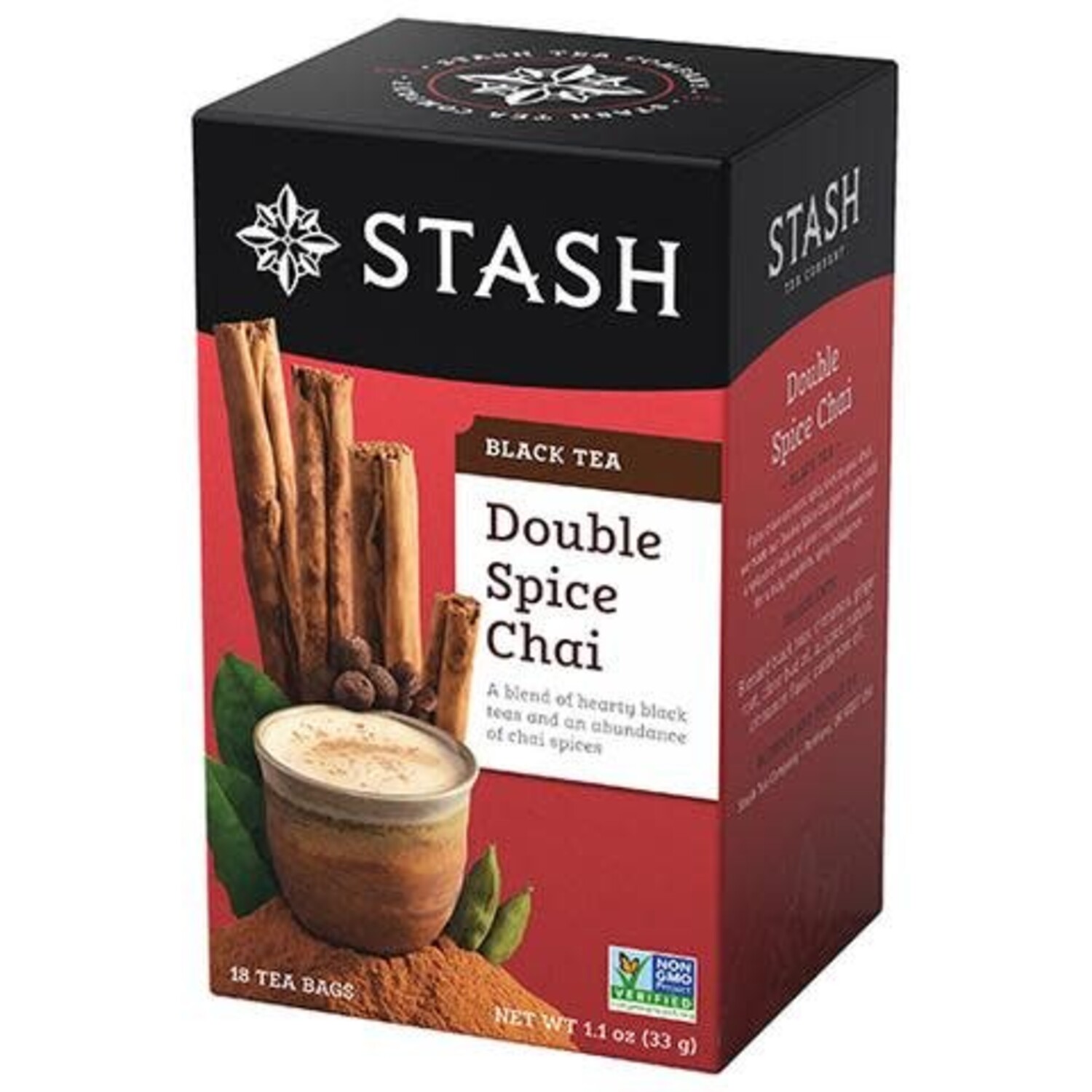 Stash Stash Double Spice Chai Tea 18 ct Box Peters Gourmet Market