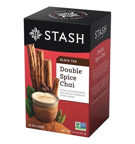 Stash Double Spice Chai Tea 18 ct Box