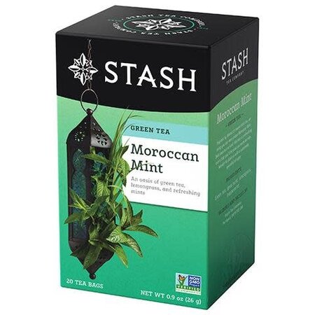 Stash Moroccan Mint Green & White Tea 20 ct Box