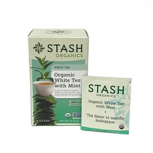 Stash Stash Organic White Tea with Mint Stash Stash Organic White Tea with Mint