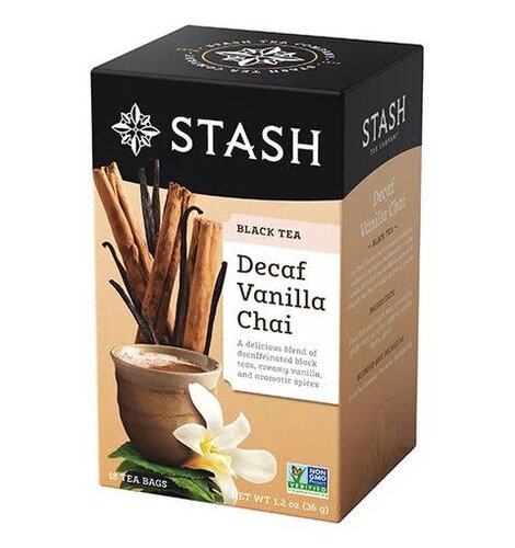 Stash Decaf Vanilla Chai 18 ct Box