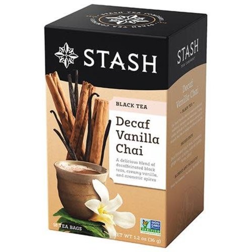 Stash Stash Decaf Vanilla Chai 18 ct Box