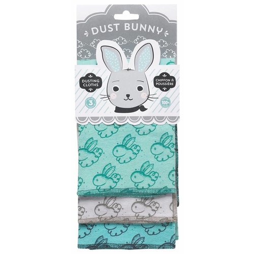 Dust Bunny Dusting Cloth Set/3