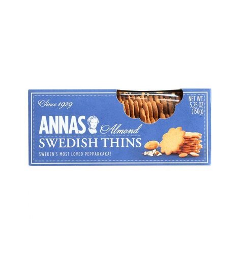Annas Almond Thins Thins 5.25oz Box 12/cs