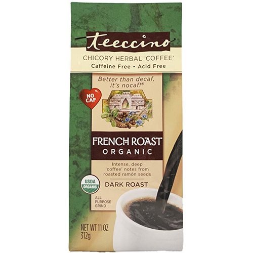 Teeccino French Roast Org Chicory Herbal Coffee 11oz Teeccino French Roast Org Chicory Herbal Coffee 11oz