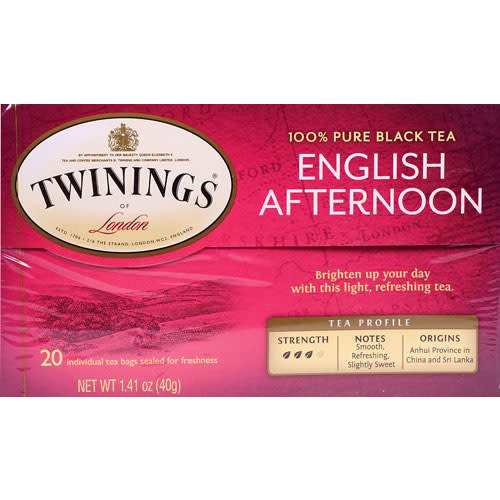 Twinings Twinings English Afternoon Tea 20ct Twinings Twinings English Afternoon Tea 20ct