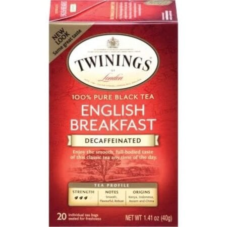 Twinings Decaf Eng Breakfast Tea 20 ct