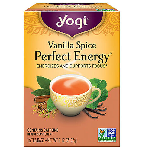 Yogi Teas Organic Vanilla Spice Energy