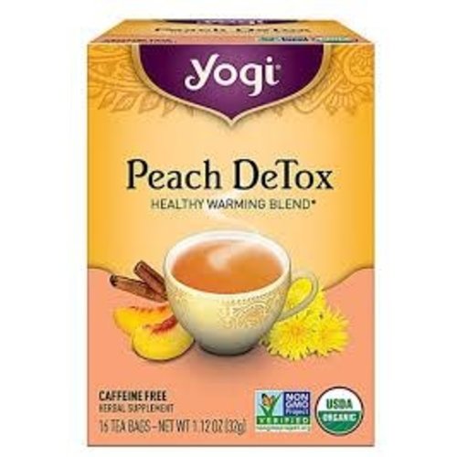 Yogi Yogi Teas Peach Detox Organic Yogi Yogi Teas Peach Detox Organic