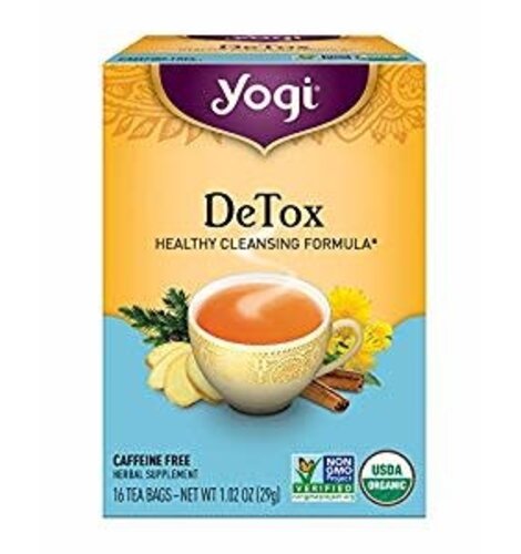 Yogi Teas Organic DeTox Tea dc