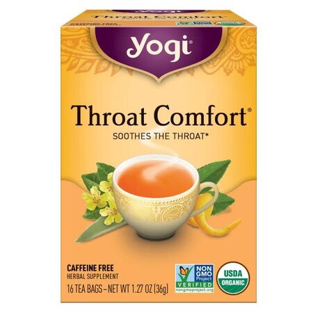 Yogi Teas Organic Throat Comfort