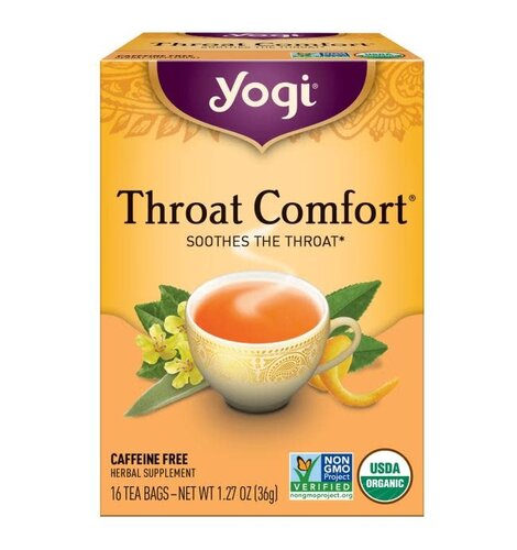Yogi Teas Organic Throat Comfort