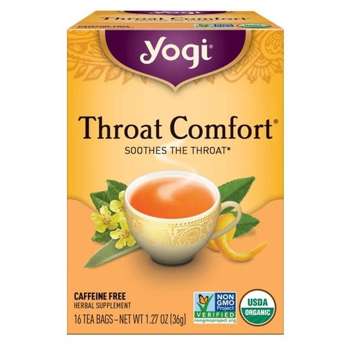 Yogi Yogi Teas Organic Throat Comfort Yogi Yogi Teas Organic Throat Comfort