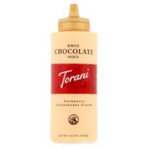 Torani Torani White Chocolate Sauce Squeeze Bottle 16.5 Oz Torani Torani White Chocolate Sauce Squeeze Bottle 16.5 Oz