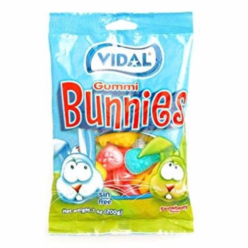 Vidal Vidal Gummi Bunnies 4.5oz Vidal Vidal Gummi Bunnies 4.5oz