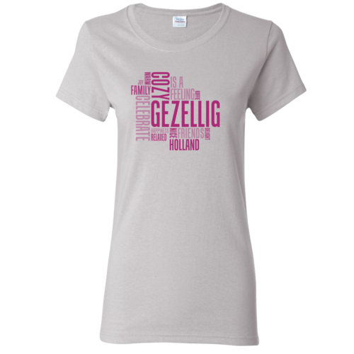 Gezellig T Shirt Ice Gray Womens Small
