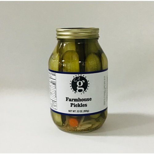 Peters Gourmet Foods Mild Farmhouse Style Pickles Peters Gourmet Foods Mild Farmhouse Style Pickles