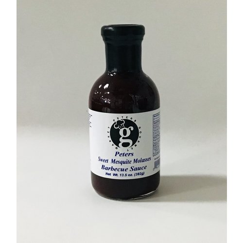 Peters Gourmet Foods Peters Sweet Molasses BBQ Sauce 13.5 oz Peters Gourmet Foods Peters Sweet Molasses BBQ Sauce 13.5 oz