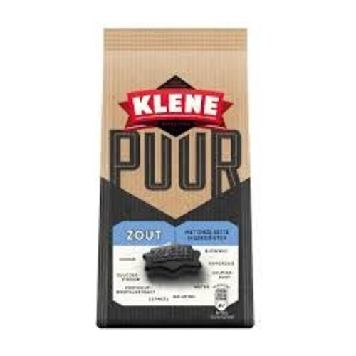 Klene Klene Puur Salty Licorice 7 Oz Bag Klene Klene Puur Salty Licorice 7 Oz Bag