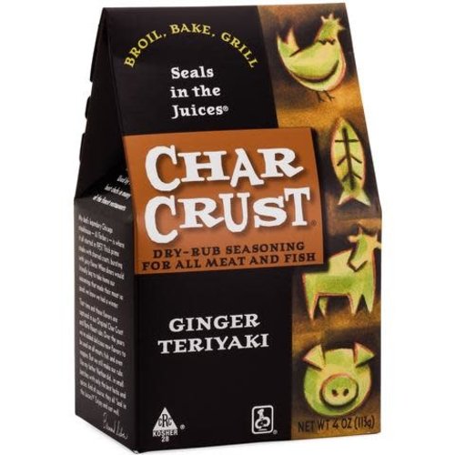 Char Crust Char Crust Ginger Teriyaki rub 4 oz box Char Crust Char Crust Ginger Teriyaki rub 4 oz box
