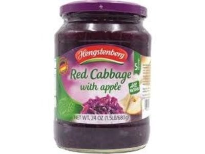 Hengstenberg Hengstenberg Red Cabbage With Apple 24oz 12/cs