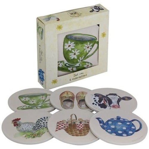 Landscapes Coasters 6 pcs Landscapes Coasters 6 pcs
