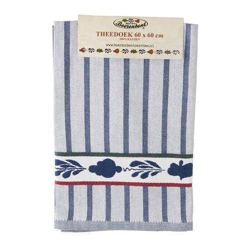 Boerenbont Tea Towels Blue Boerenbont Tea Towels Blue