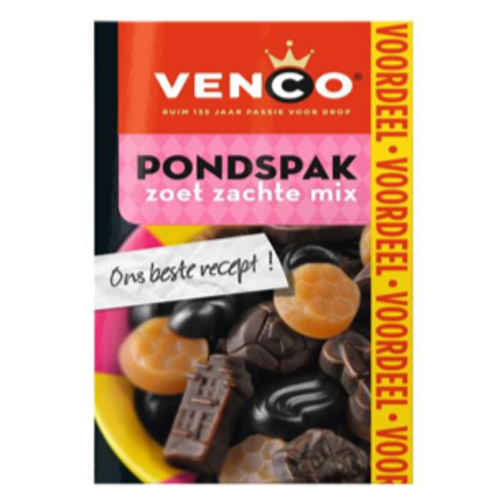 Venco Venco Sweet Soft Mixed Licorice 17.6 Oz Box - 500g Venco Venco Sweet Soft Mixed Licorice 17.6 Oz Box - 500g