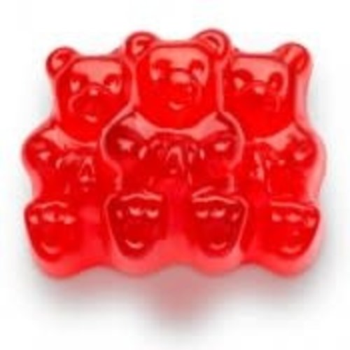 Albanese Albanese Wild Cherry Gummi Bears 5 lb bag Albanese Albanese Wild Cherry Gummi Bears 5 lb bag