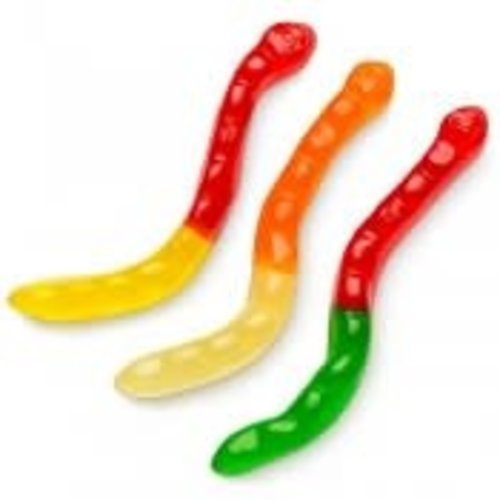 Albanese Albanese Large Asst Fruit Gummie Worms 5 lb bag Albanese Albanese Large Asst Fruit Gummie Worms 5 lb bag