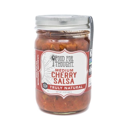Food For Thought Food for Thought Cherry Salsa Medium 13 oz Food For Thought Food for Thought Cherry Salsa Medium 13 oz