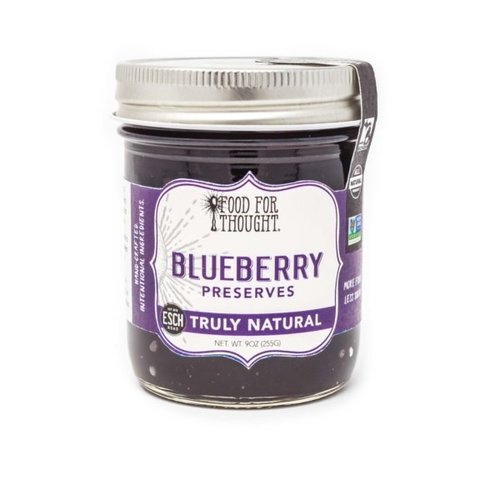 Food For Thought Food For Thought Blueberry Preserve 9 oz Food For Thought Food For Thought Blueberry Preserve 9 oz