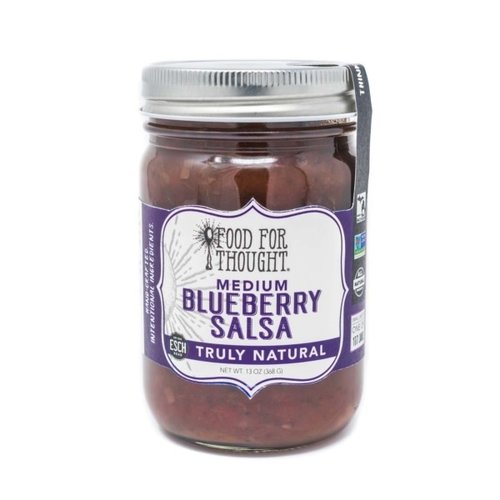 Food For Thought Food For Thought Medium Blueberry Salsa 14 oz Food For Thought Food For Thought Medium Blueberry Salsa 14 oz